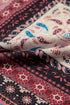 Geometric Scarf Print Lace Trim V-Neck Cami Mini Dress